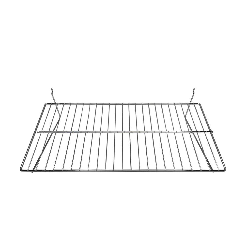 MH GLOBAL 10 Pc 24 x 12 Inch Pegboard Wire Flat Grid Shelf Retail Display Fixture