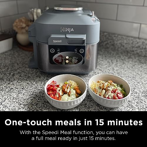 Ninja SF301 Speedi Rapid Cooker & Air Fryer, 6Quart Capacity, 12in1