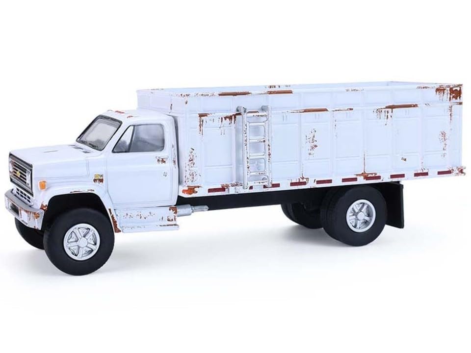 Modelo a escala 1/64 Camión Grain Truck C-70 Blanco 1980 miniatura 1
