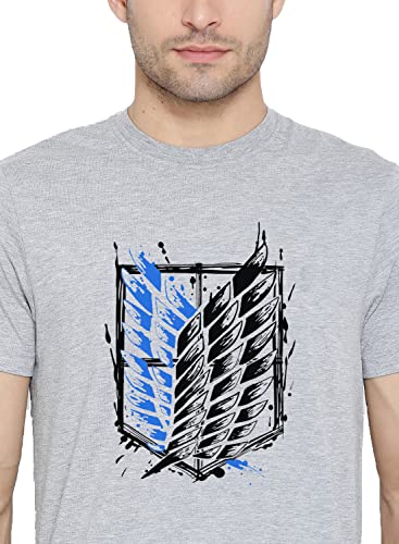 Image of ADRO Men's 100% Cotton Regular Fit T-Shirt