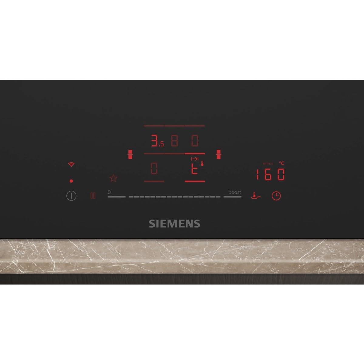 Siemens Induktionskochfeld ED81AHQ26E 4 Zonen Schwarz