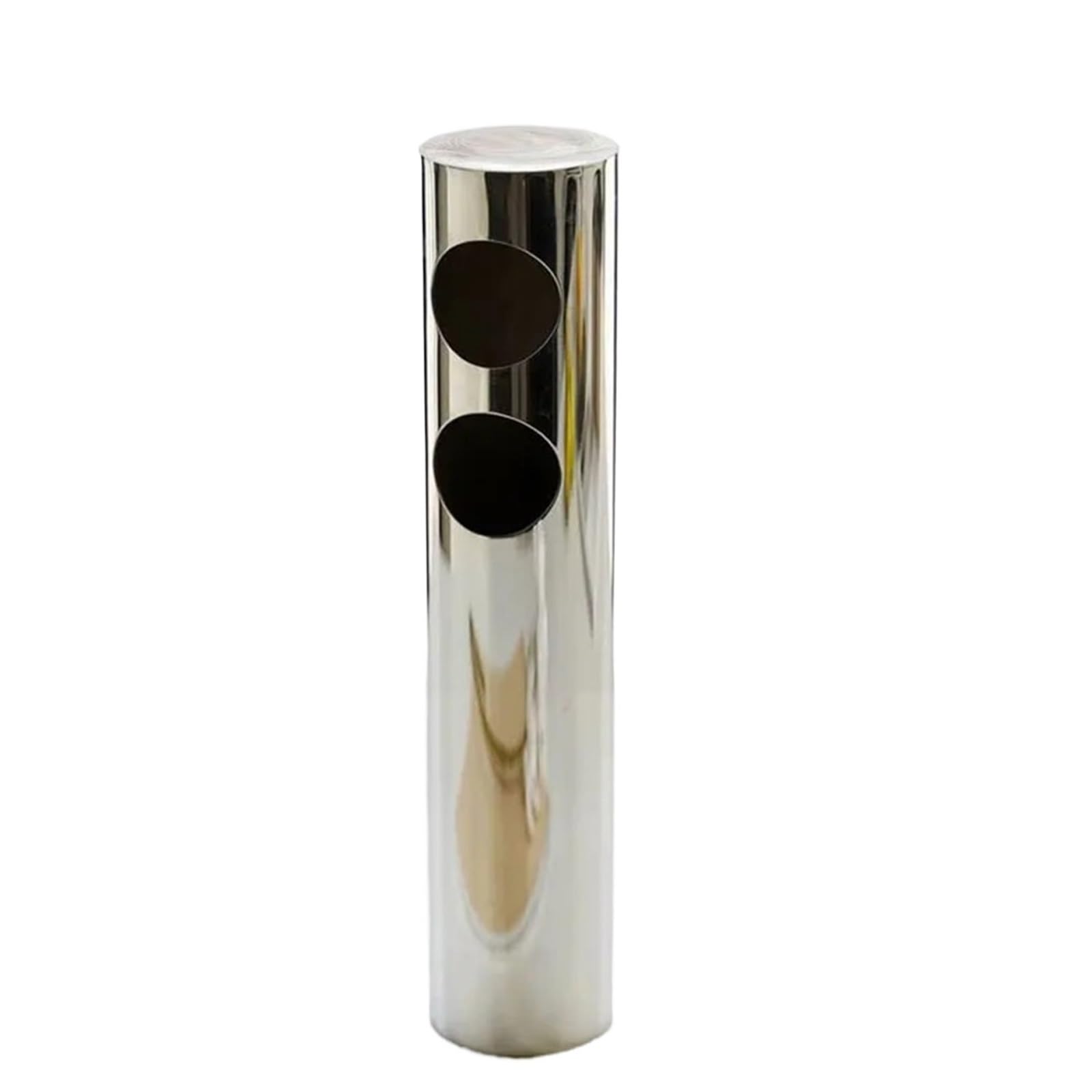 Flower Vase Decorative Centerpiece For Home Or Wedding 304 Stainless Steel, 11.8" Tall Silver for Wedding Table Centrepiece