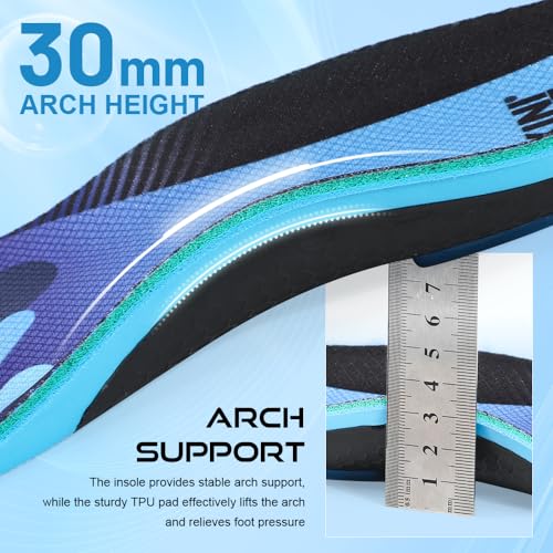 Plantillas deportivas de fibra de carbono con soporte de arco miniatura 5