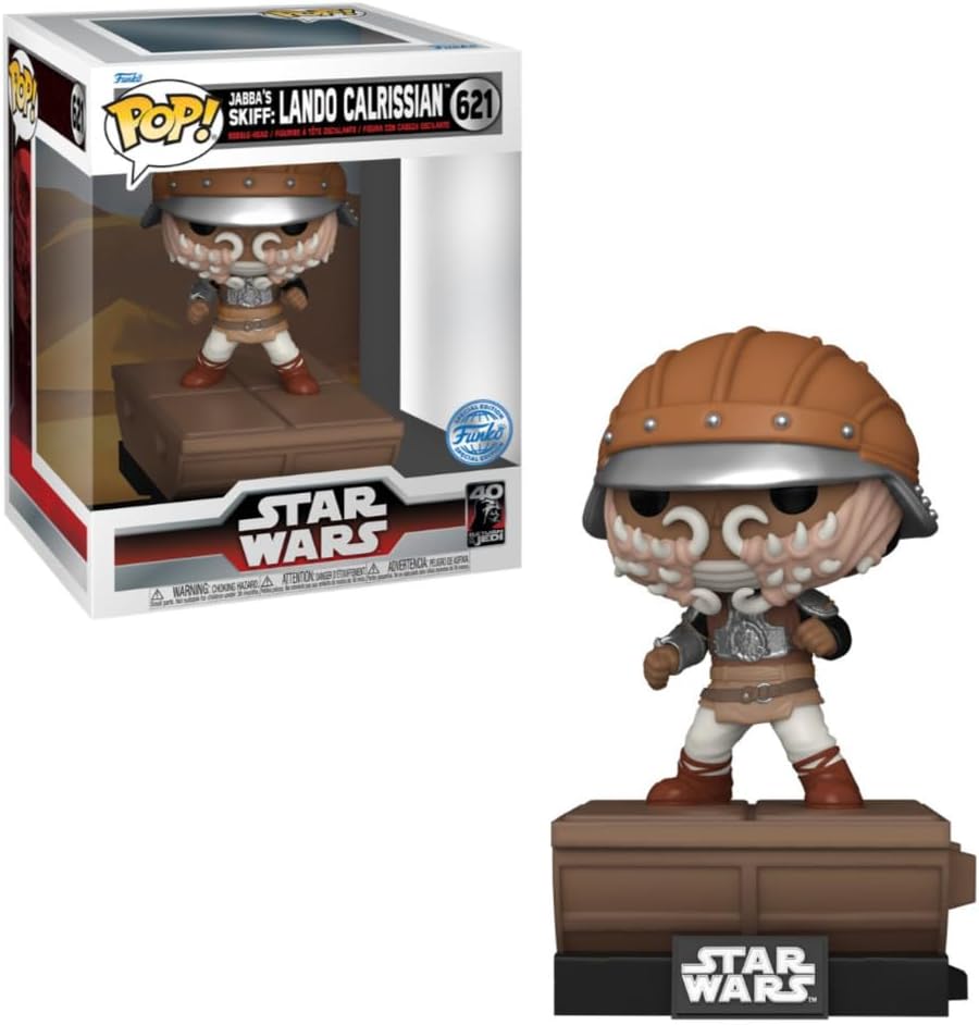 Pop! Deluxe: Star Wars - Jabba's Skiff *Lando Calrissian* (Target Exclusive) Multicolor