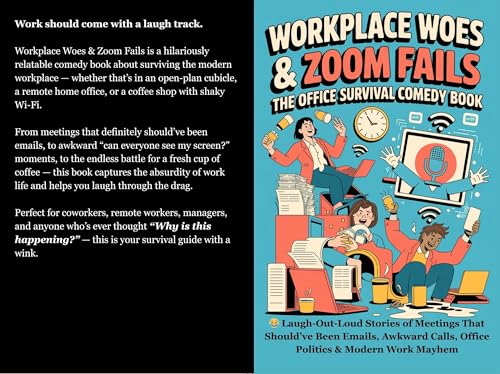 Workplace Woes & Zoom Fails: The Office Survival Comedy Book: Laugh-Out-Loud Stories of Meetings That Should’ve Been Emails, Awkward Calls, Office Politics & Modern Work Mayhem
