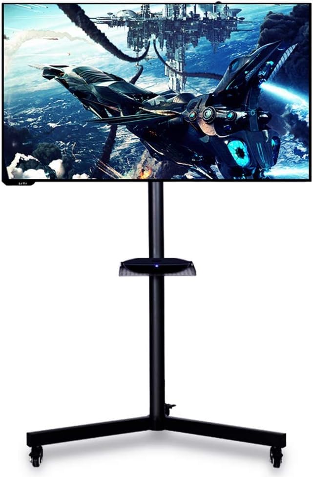 Soporte móvil para TV con ruedas y montaje universal