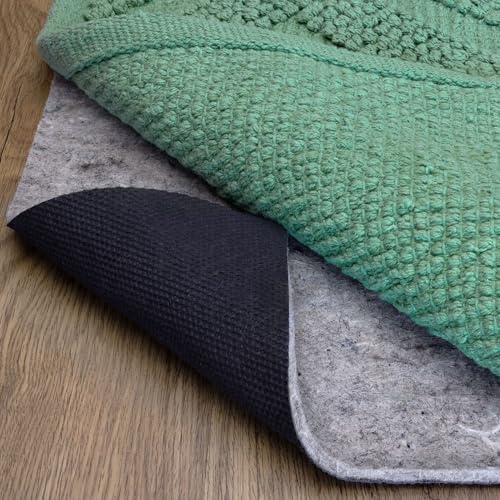 GATORGRIP Non-Slip Rug Pad, 2x3, 0.25 inch, Felt Cushion with Real Rubber Backing, Made in The USA, Great for Wood, Stone, Porcelain and Ceramic Tile, or Laminate