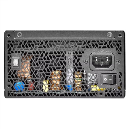 Super Flower Leadex VII XP PRO 1000W 80+ Platinum, Cybenetics Platinum, Full Modular, ATX 3.1 e PCIe 5.0, W/12VHPWR (cabos nativos 2 x 8 pinos - 16 pinos), ventilador FDB, SF-1000F14XP, preto - Imagem 2