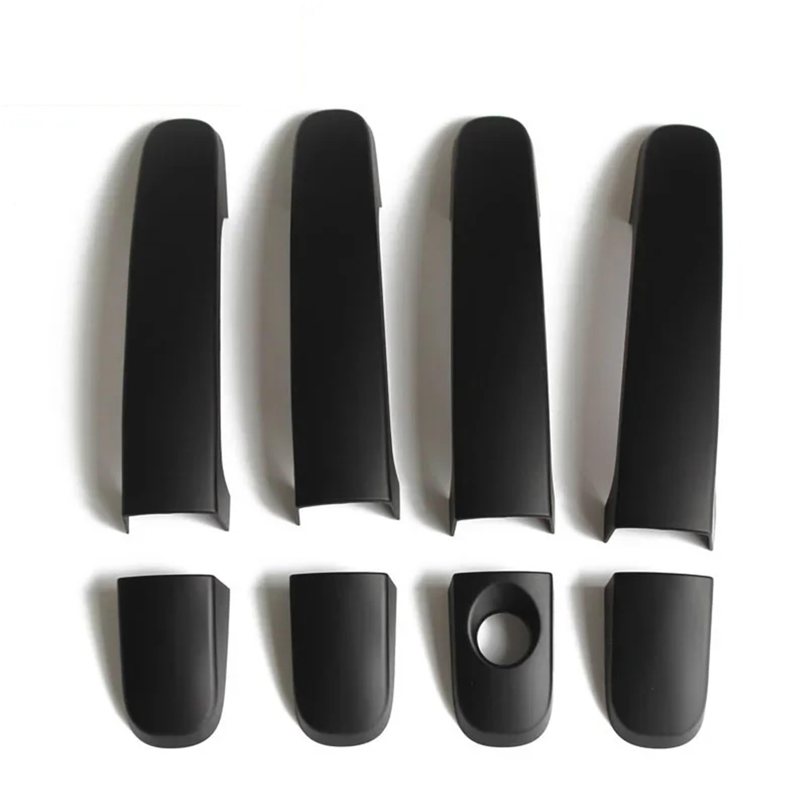 CFAYRLMS Door Pull Cover Compatible with for Ranger for Wildtrak for T6 for T7 for T8 2012-2021 Door Handle Cover ABS with for Smart Hole
