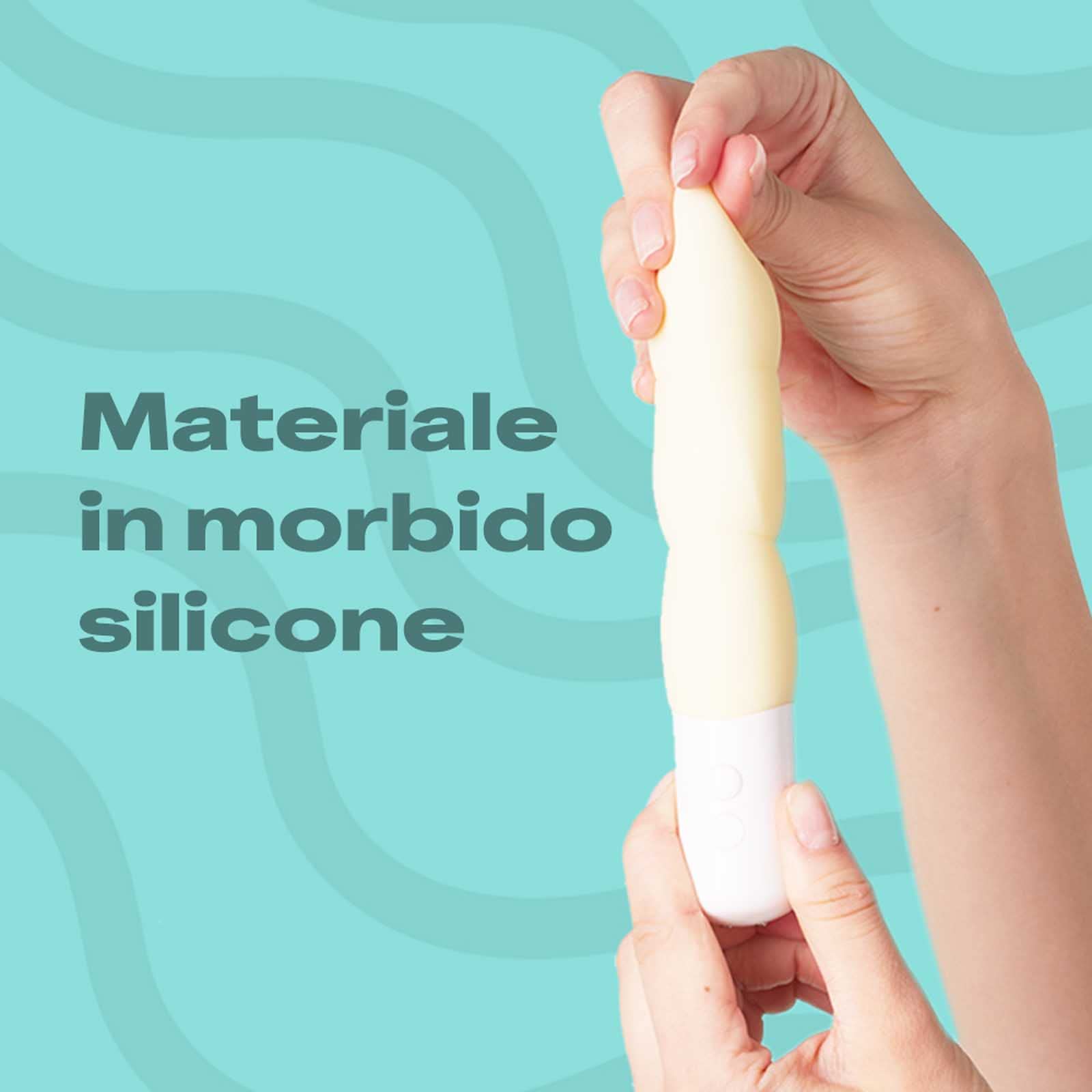 Durex Play Sorbett-Oh Vibratore Silicone Ricaricabile Stimolatore Femminile Tre Sfere Waterproof Soft + Durex Intense Orgasmic Stimulating Gel Intimo Stimolante Compatibile Preservativi Sex Toys 10ml