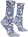 Blue Q Bitch I AM Relaxed Crew Socks, Women's shoe size 5 - 10