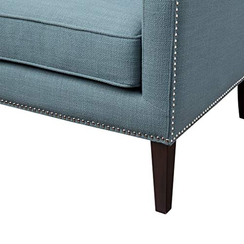 Madison Park Barton Collection Accent Chair, See Below, Blue #TOP4