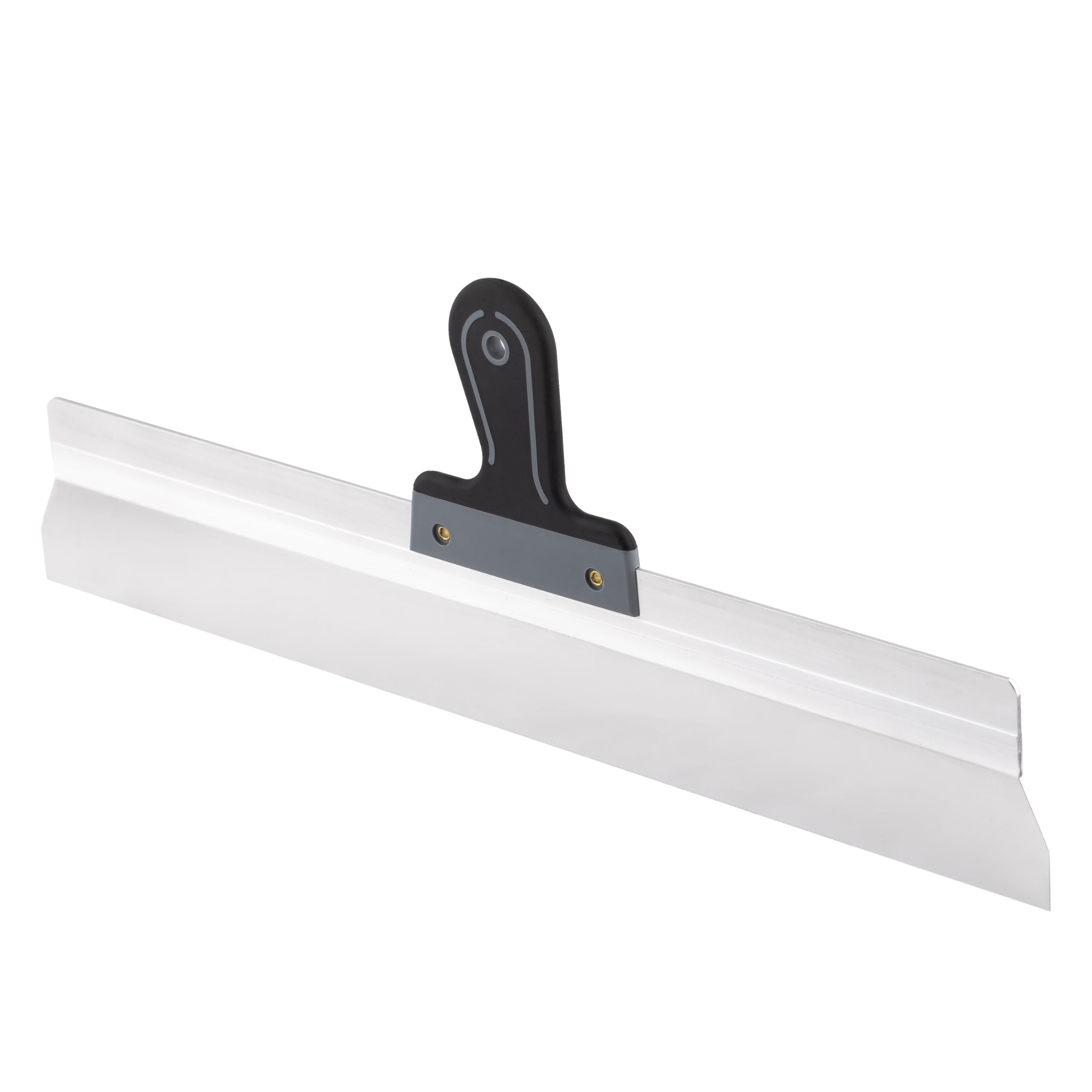 Mivos Couteau à Enduire de Façade avec Lame Large en INOX 600 mm - Couteau à Mastic pour Lisser les Grandes Surfaces - Spatule de Façade avec Soft Poignée - Made in EU