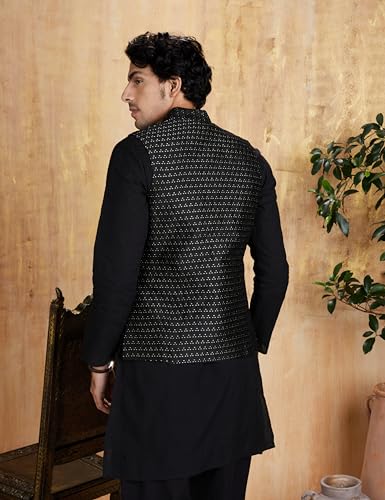 Image of Amazon Brand - Symbol Men Lightweight Nehru Jacket