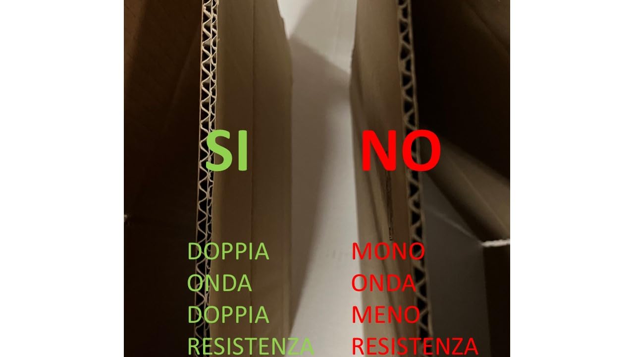 Scatole 40x30x20 In Cartone Doppia Onda Resistente scatola americana per spedizioni trasloco e magazzino (15)