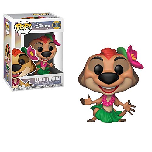 Funko POP! Vinyl: Disney: The Lion King: Luau Timon, Multi - Figuras Miniaturas Coleccionables Para Exhibición - Idea De Regalo - Mercancía Oficial - Juguetes Para Niños Y Adultos - Fans De Movies