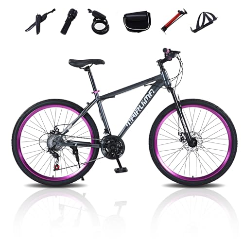 CUIOT �}�E���e���o�C�N ���]�� �N���X�o�C�N 24/26�C���` 21�i�ϑ�MTB ���Y�f�|�t���[�� �Ռ��z�� �O��f�B�X�N�u���[�L �r��z�� �ʋ� �ʊw �X�|�[�c�o�C�N ���w�� ���Z�� �w�� ��l ���l �j ��,�O���[,26