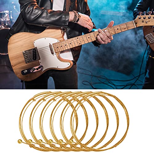 Jeu complet de cordes en bois pour guitare acoustique, cordes en acier léger pour guitare, cordes de guitare… - Les Beatles, Paul McCartney, John Lennon, RIngo Starr, George Harrison Jeu complet de cordes en bois pour guitare acoustique, cordes en acier léger pour guitare, cordes de guitare… – Image 4