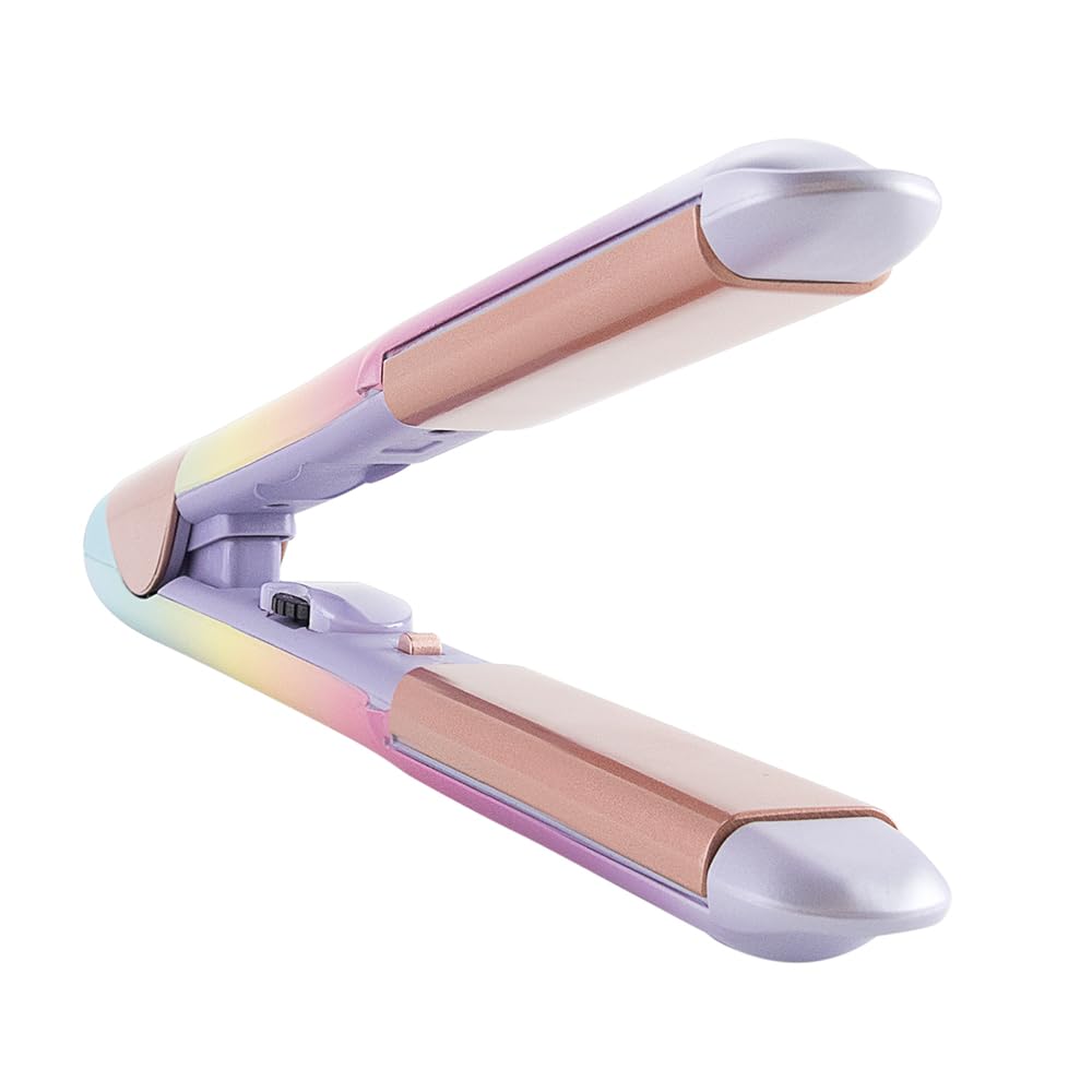 CHI VIBES On The Edge - Plancha de pelo de cerámica con placas de precisión, pelo sin encrespamiento, varios ajustes de temperatura