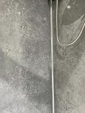 DBS Concrete Grey Gloss 1000mm Wide Shower Panels 1m x 2.4m Wet Wall Panel Cladding 10mm - Image 5