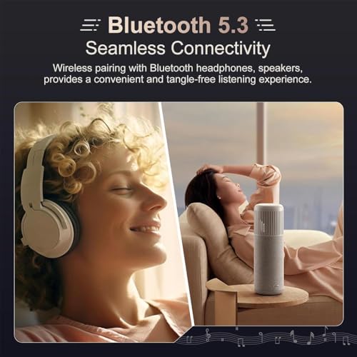 Image of AUDIOCULAR M71 MP3 Music Player with Bluetooth 5.3, HiFi Speaker, 2.4 inch Touch Screen, 32GB Storage (Up to 128GB), Dual Audio Jack, Type-C Port, Video Playback, E-Book, Alarm, FM Radio etc. (32GB-Grey)