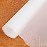 Hersvin Shelf Liners, 23.6 in x16.4 ft EVA Drawer Mats, Cupboard Pad, Kitchen Cabinet Lining Fridge...