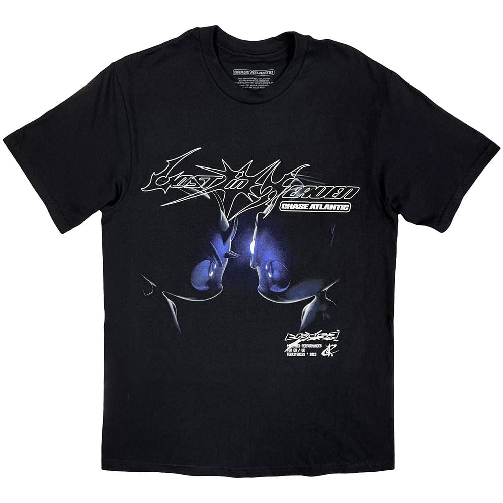 Chase Atlantic Head to Head European Tour 25 T Shirt M Black