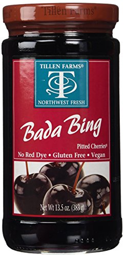 Tillen Farms Bada Bing Cherry,13.5 Ounce (Pack of 6)