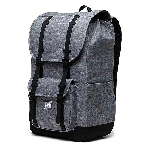 Herschel Supply Co. Little America, Raven Crosshatch, One Size