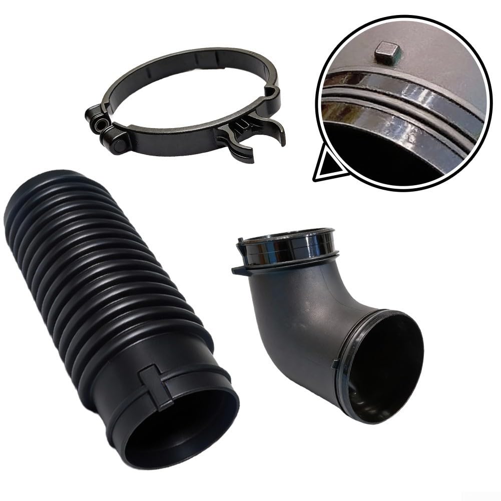 Kit tubo soffiatore a gomito e tubo flessibile pieghettato compatibile con BR800 BR800X BR700 BR450, sostituisce 4283-700-6900 4282-701-6102 4282-708-8704, per aspiratori a foglie (C)