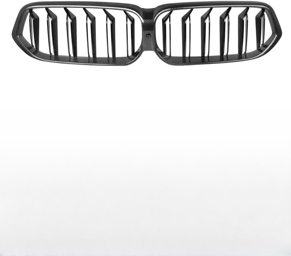 Carbon Fiber Front Bumper Mesh Hood Grille Grill For BMW 6 Series GT G32 2020-2024 2-Slat/1-Slat Style (1-Slat)