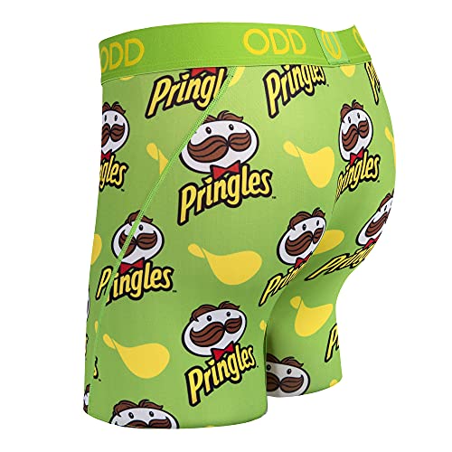 Odd Sox, Pringles Sour Cream Chips, Men's Boxer Briefs, Funny Underwear, Small #TOP3