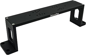 Bow Mount Bro Fish Finder Mount CNC Machined 10mm 3/8" Aluminium Bow Plate Fits Garmin, Lowrance, Humminbird Marine Anodized, Stainless Hardware Made in Australia
