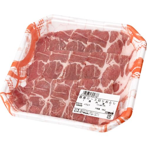 【量り売り商品】国内産 豚肉肩ロース切りおとし 約200g(172g-228g)のサムネイル