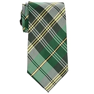 Retreez Elegant Plaid Check Woven Microfiber 3.15″ Men’s Tie