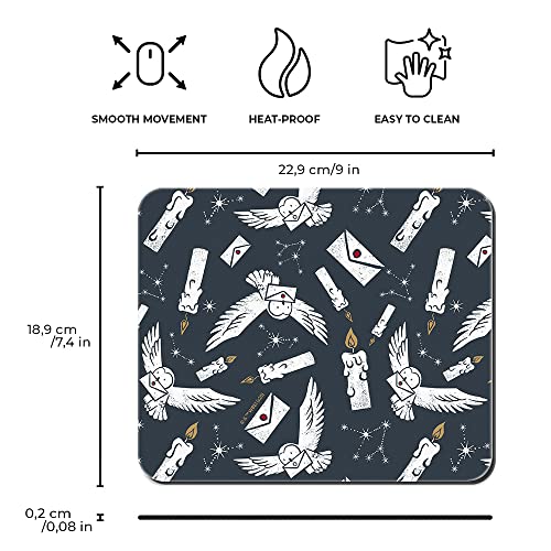 Original And Officially Licensed Harry Potter Mouse Pad, Non-Slip, Pc Pad, Computer Mouse Pad, Perfect For A Gift, 220Mm X 180Mm #TOP2