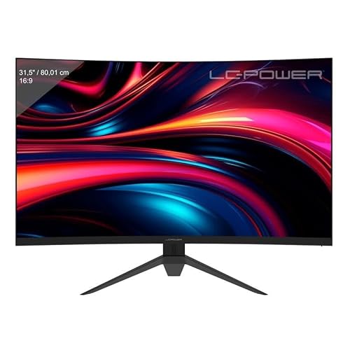 LC-POWER Monitor LCD M32QC curvo QHD 31,5"
