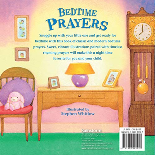 Bedtime Prayers-Classic And Modern Bedtime Prayers With Beautiful Illustrations And Age-Appropriate Verses-Ages 0-36 Months (Tender Moments) #TOP1