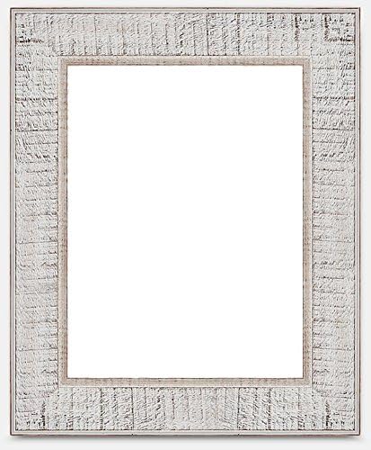 Rustic Hardwood Frame (8x10, Rustic White)