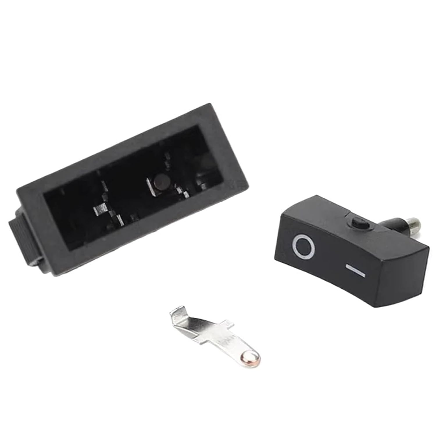 8Pcs 250V/15A 125V/20A Illuminated LED On/Off SPST 3Pin Mini Boat Rocker Toggle Switch Snap(8pcs dot red)