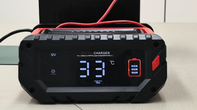 Haisito Intelligente Carica Batterie Per Auto Moto 12V/24V 20A - 12