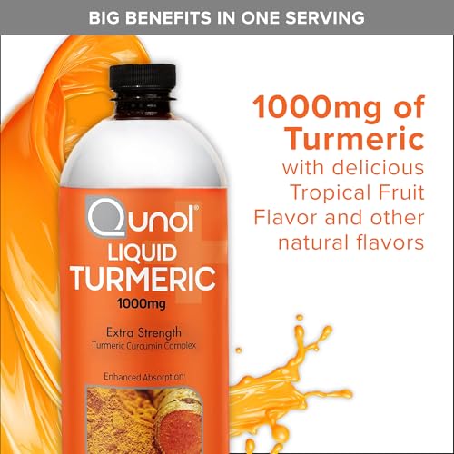 Image of Qunol Liquid Turmeric 1000mg, Black Pepper Enhanced Absorption, 40 Servings