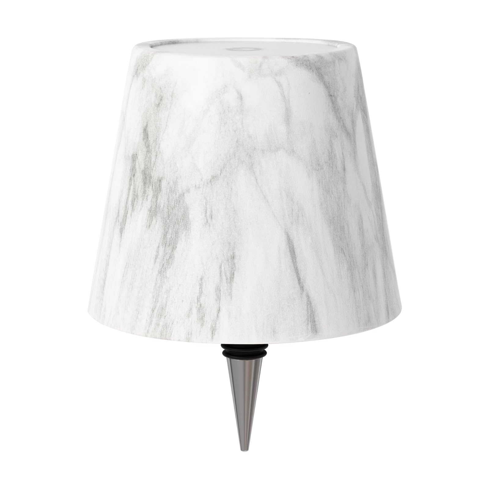 nulmvic Wireless Bottle Lamp,Touch Control Table Lamp, Dimmable 3 Color Temperatures,Wine Bottle Light for Bars,Restaurants,Outdoor,Decor（Marbleveining） — image 1