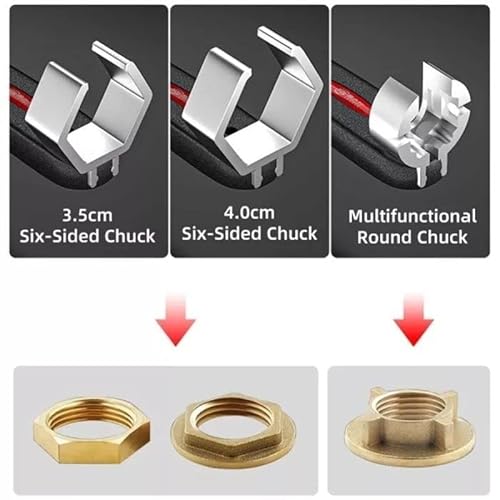 Ywhwlx Universal Adjustable Double-Ended Wrench, Multifunctional Adjustable Wrench With 3 Card Slots For Toilet Bowl Bathroom Kitchen Plumbing Pipe Disassembly & Assembly Water Pipe Repair Wrench Set #TOP1