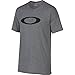 Oakley Men's O-Mesh Ellipse Tee, Athletic Heather Grey, Large
