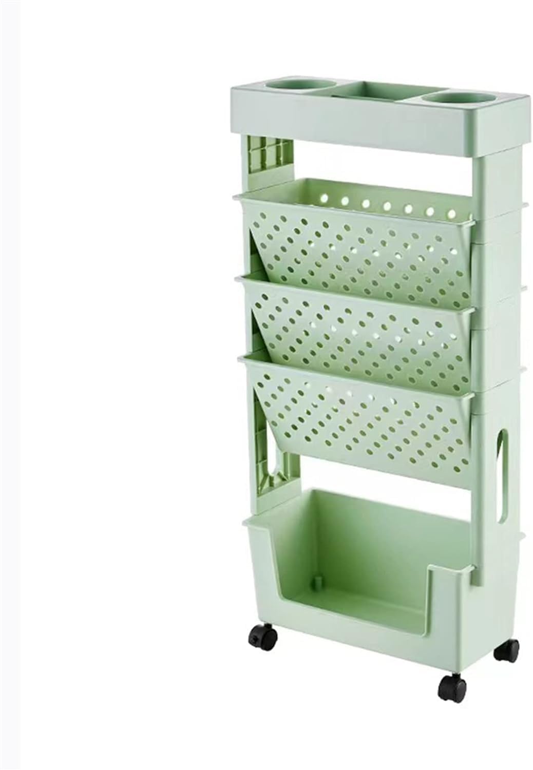 Revistero Carros para Libros con Ruedas, Estantería De 5 Niveles, Carro para Archivos con Ruedas Carro con Ruedas Multiusos, Carro Móvil con Ruedas Carro con Ruedas para Uso General Ruedas p