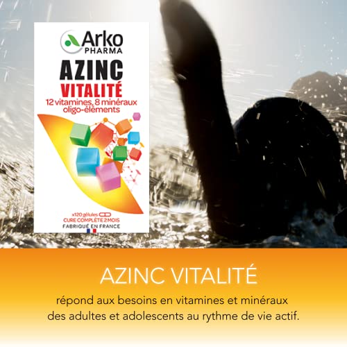 Azinc® Vitalité - Réduit la fatigue due au surmenage, soutient les performances intellectuelles, dès 15 ans - 120 gélules (L'emballage Peut Varier) – Image 6