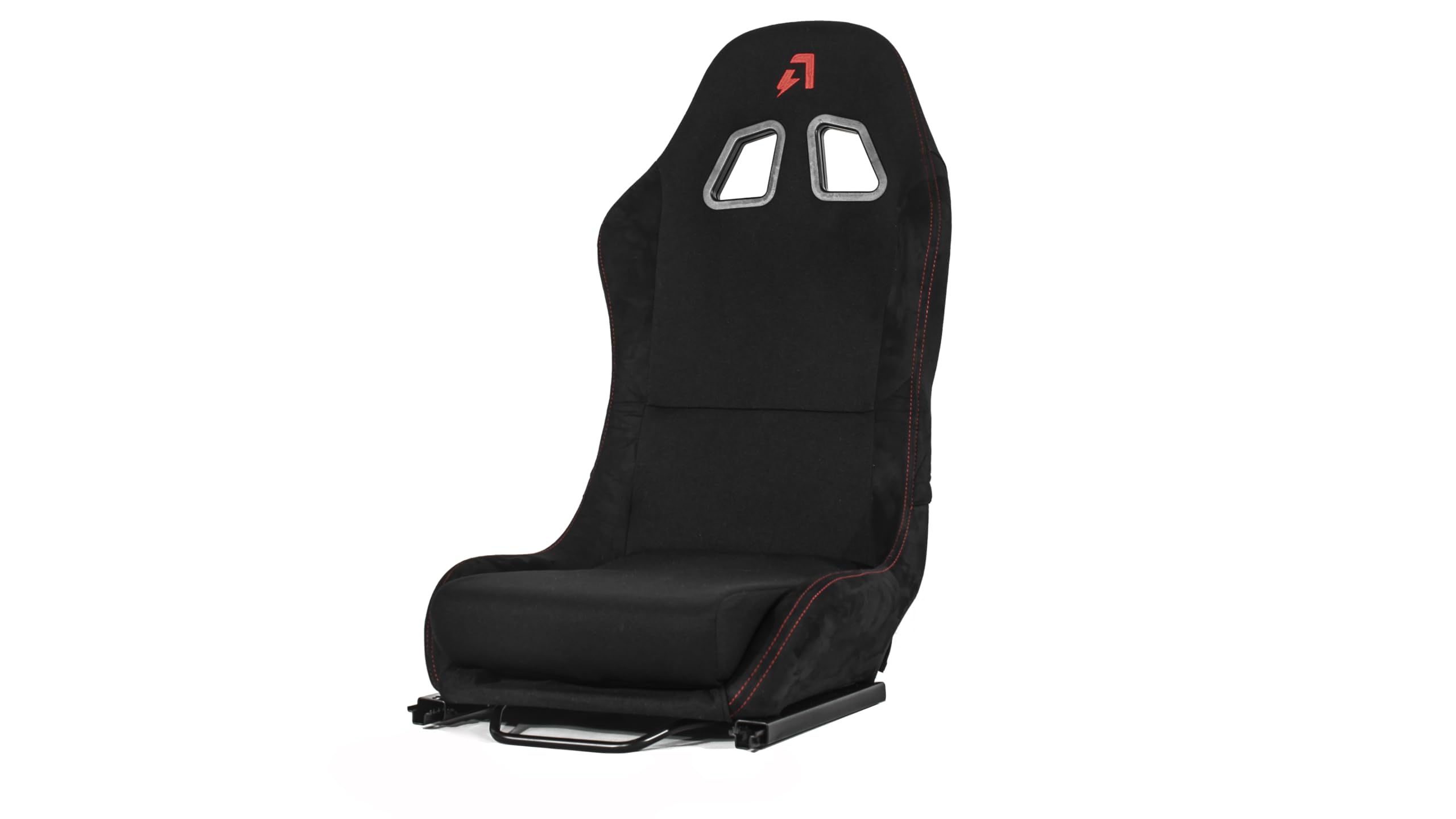 CS-Pro Foldable Modular Simracing Cockpit Esports Game Accessories Adjustable Suede Universal Racing Seats Compatible with Thrustmaster Fanatec Moza