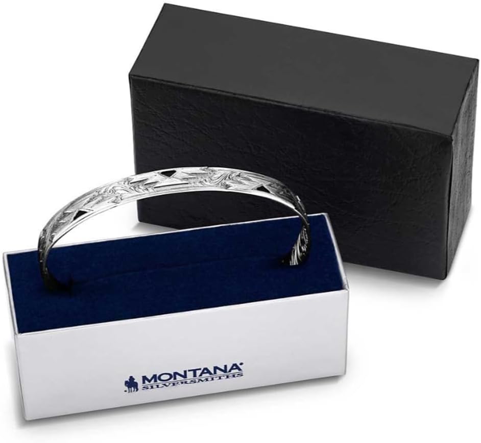 Montana Silversmiths Made in the USA Western Lifestyle Men's Cuff Bracelet