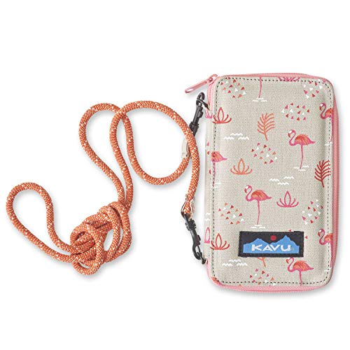 Kavu Flamingo Bag. Kavu Rope Bag, Pink Flamingo, One Size.